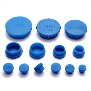 کلاهک های پلاستیکی بادوام PP آبی 42 میلی متری